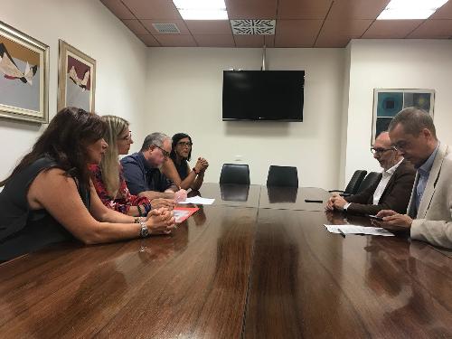 Il vicegovernatore della Regione con delega alla Salute, Riccardo Riccardi, incontra i rappresentanti delle professioni sanitarie – Udine 09/08/2018